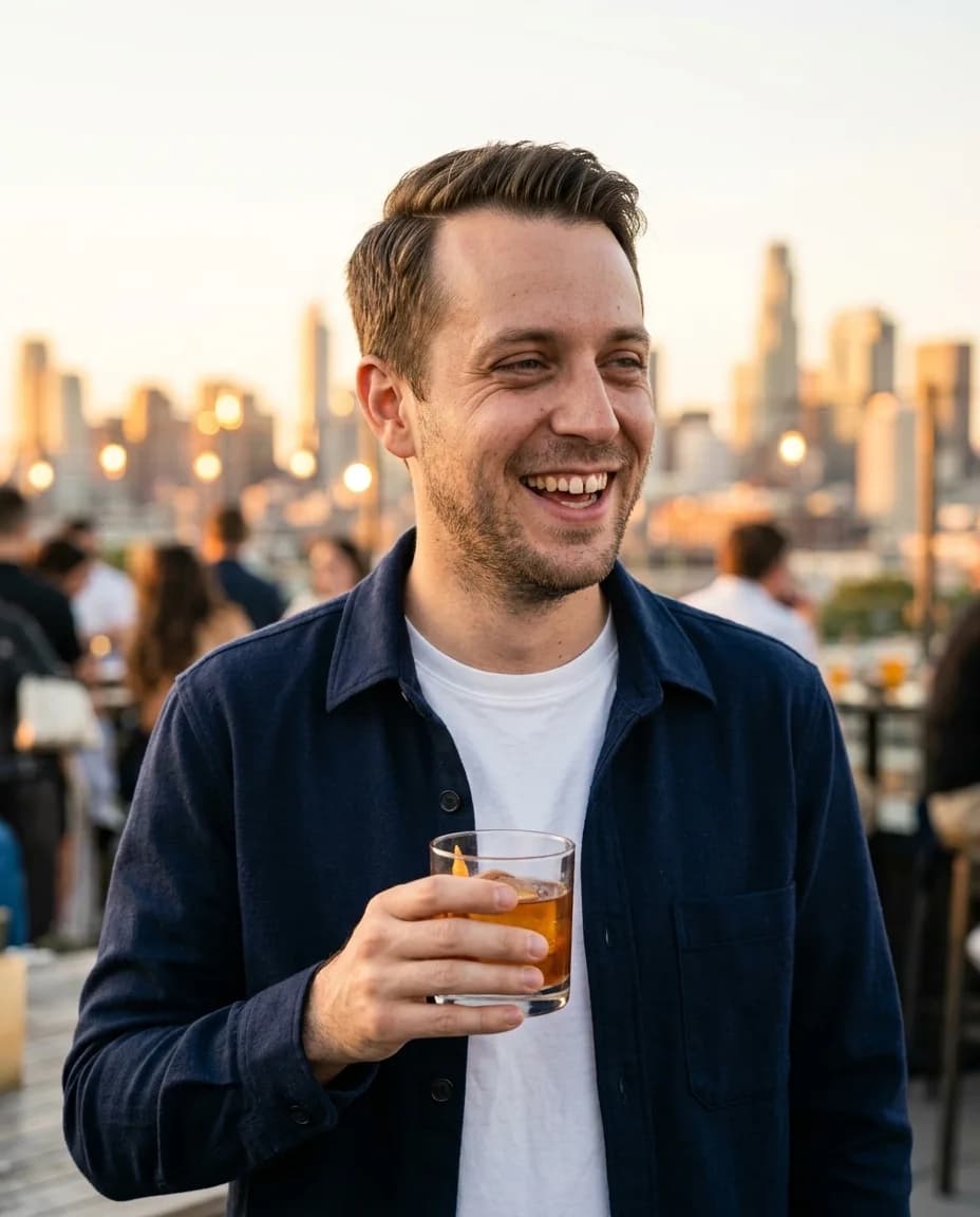 AI-generated dating profile photo 1