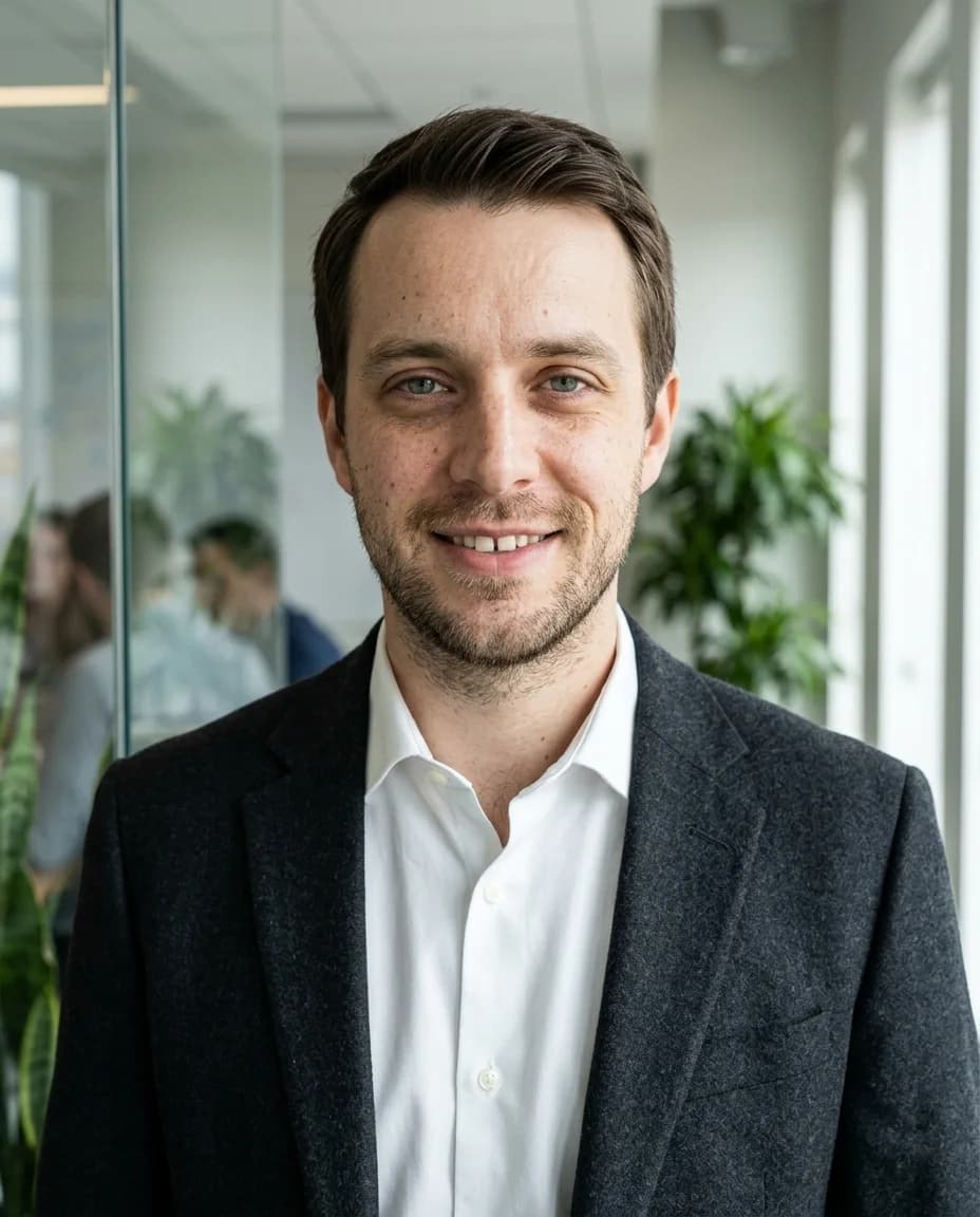 AI-generated LinkedIn headshot 3