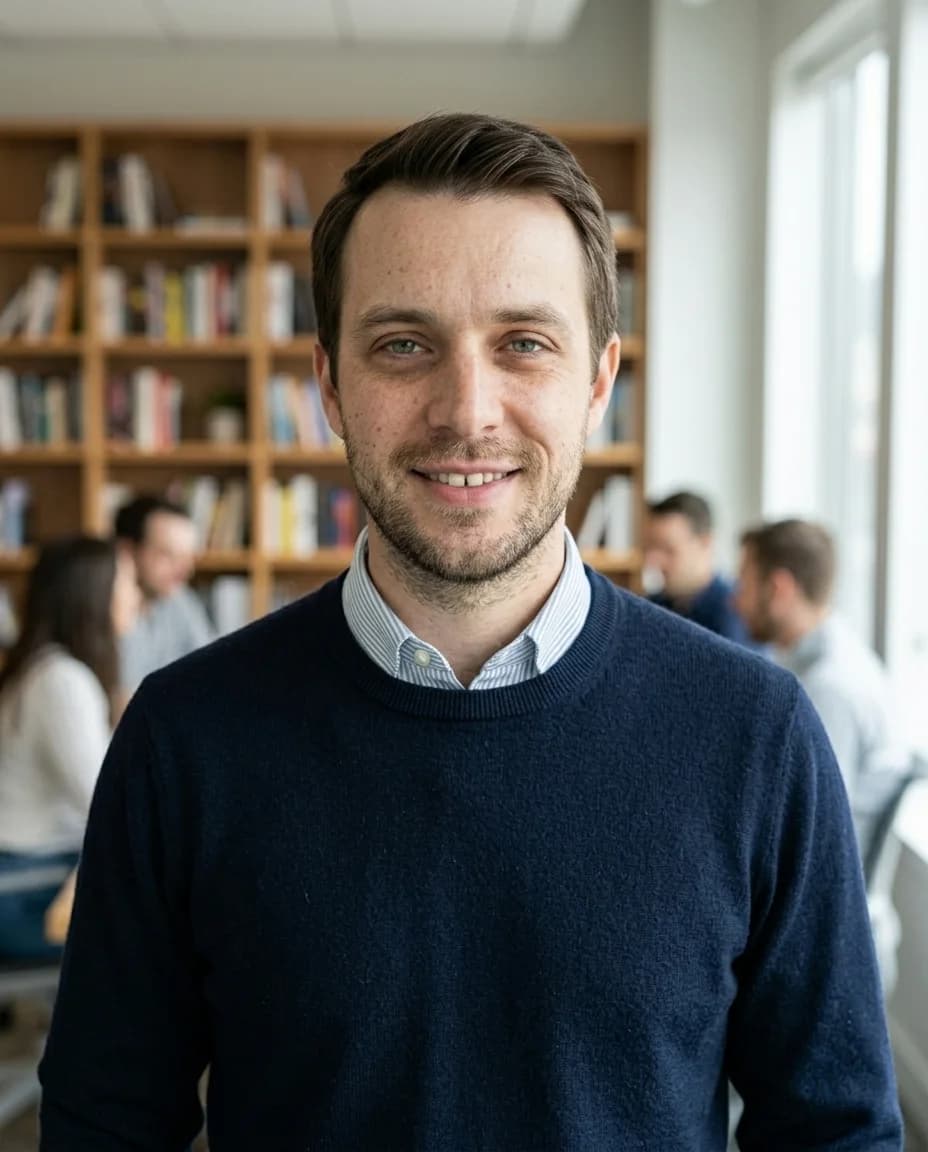 AI-generated LinkedIn headshot 4