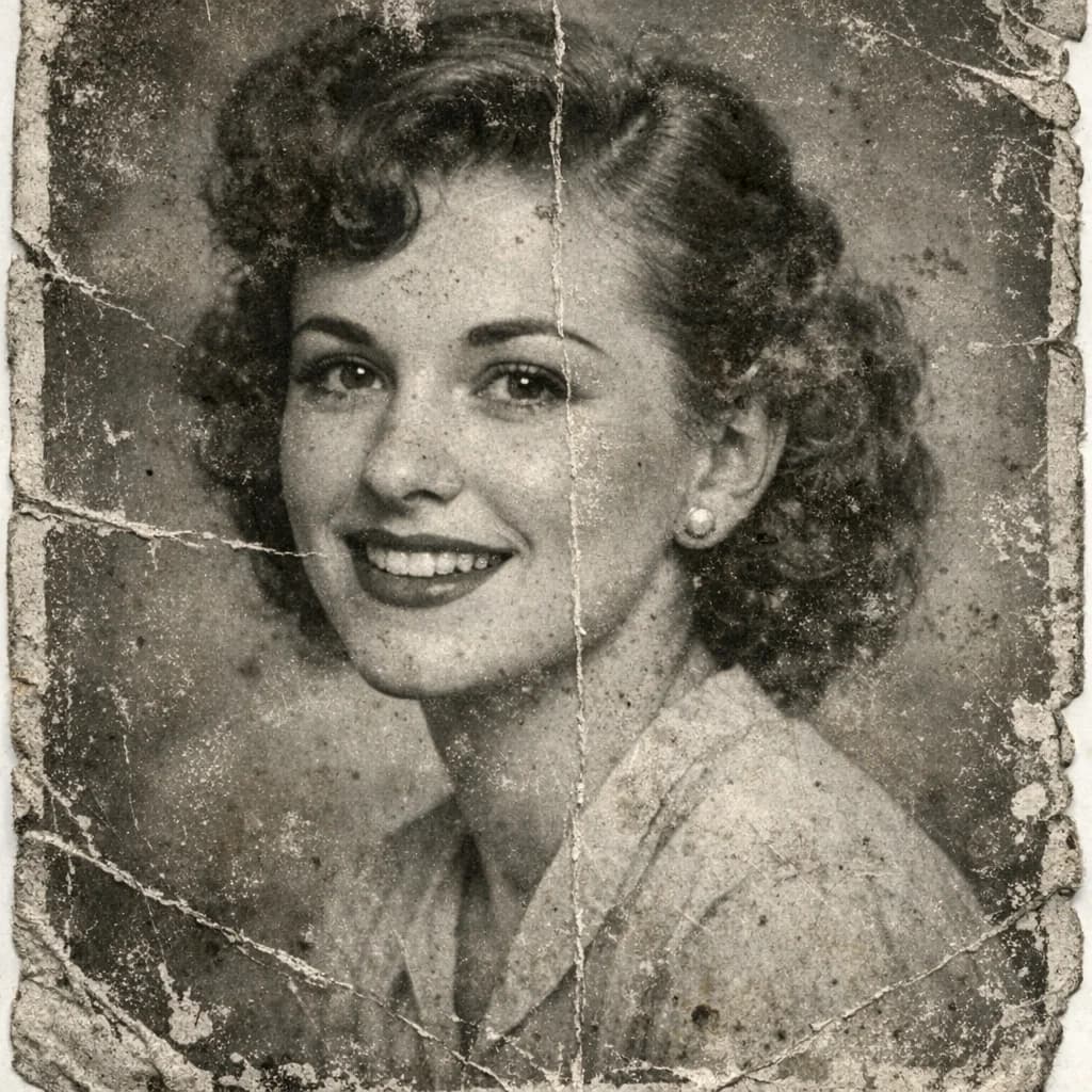 Nothron Legacy Touch AI photo restoration before and after demo - see the difference with vintage photo enhancement