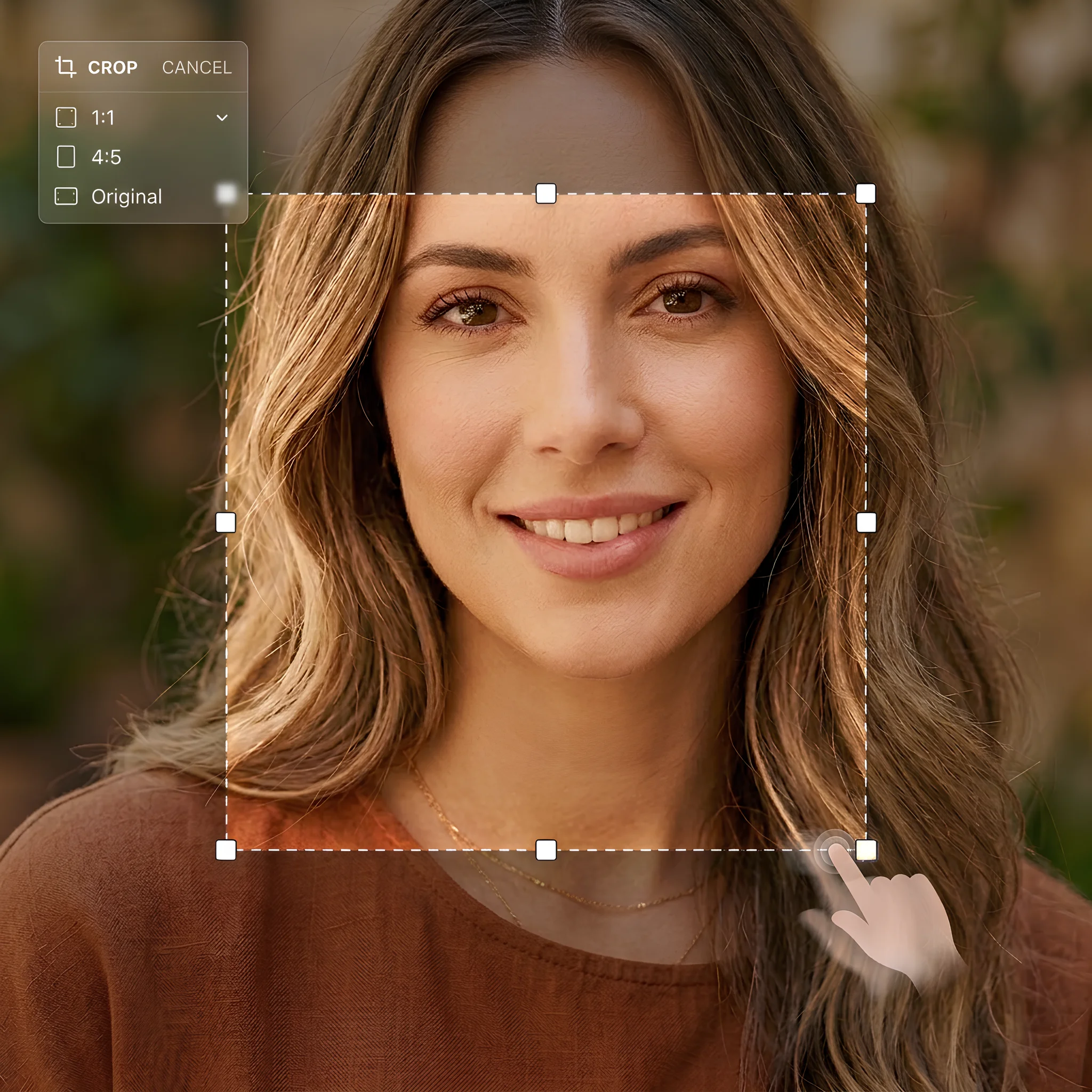 Free online image cropper for Instagram - perfect squares 1:1 aspect ratio